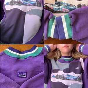 CUSTOM Adidas Crewneck WOMENS SMALL